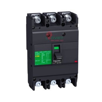 MCCB Easypact EZC250 175A 3P type H EZC250H3175