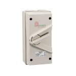 Ngắt điện phòng thấm nước Schneider 20A 1P 250V WHS20_GY_G19