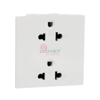 Ổ cắm đôi 3 chấu 16A, size E (3S) M3T426UST_WE