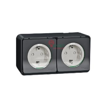 Ổ cắm đôi Mureva Schneider MUR36029