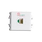 Ổ cắm mạng cat6 size M S-Flexi F50RJ8M6_WE_G19