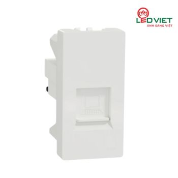 Ổ cắm mạng cat6 size S M3TSRJ6M_WE