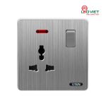 Bộ ổ cắm 3 chấu đa năng có đèn báo S300 KZ13/N