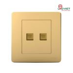 Bộ ổ cắm đôi điện thoại Q7G-2TEL
