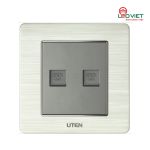 Bộ ổ cắm đôi điện thoại V6.0G-2TEL