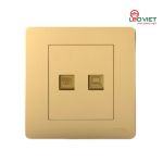 Bộ ổ cắm dùng cho điện thoại và mạng Q7-TV/TEL