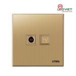 Bộ ổ cắm tivi điện thoại Q9-TV/TEL