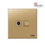 Bộ ổ cắm tivi và mạng Q9-TV/PC