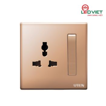 Công tắc 2 chiều và ổ cắm 3 chấu Z9GK12Z13/N