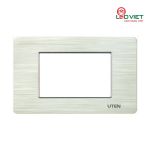Mặt 2 thiết bị viền vàng, bạc V7.0-PM3