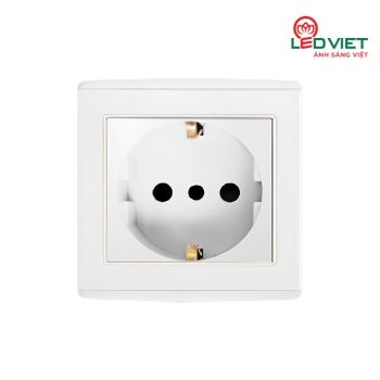 Ổ cắm 2 chấu schuko V4.0G-2C/G