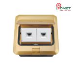 Ổ cắm âm sàn UTEN S-TEL/PC