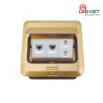 Ổ cắm âm sàn UTEN S-Z12/TEL/PC
