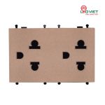 Ổ cắm đôi 3 chấu Q120-USZ2